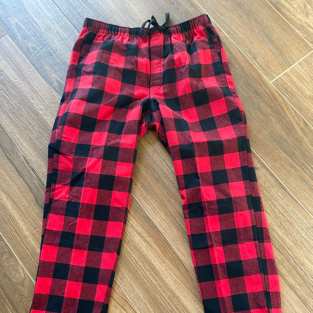 Flannel pajama bottoms